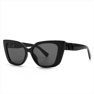 NEW fashion V glasses black cat eye sunglasses
